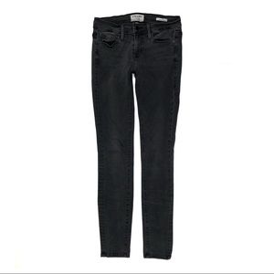 Frame Denim 26 Le Skinny De Jeanne Grey Jeans